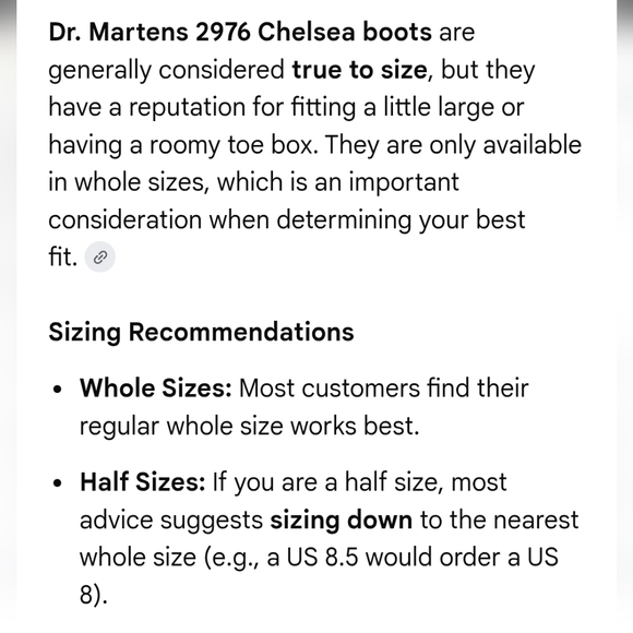 Dr. Martens 2976 Nubuck Chelsea Boots NWOB - Size 7 - Picture 16 of 16